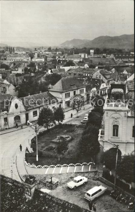 Medias Mediasch SIBIU Hermannstadt RO Panorama Blick ueber die Stadt
