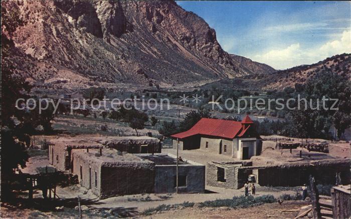 Taos Rio Grande Valley between Taos and Santa Fe Spanish settlement of Pilar