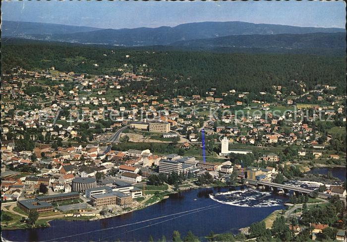 Kongsberg Fliegeraufnahme