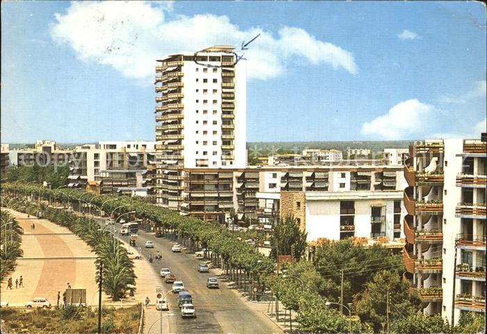 Salou Paseo de Jaime I Promenade Hochhaus