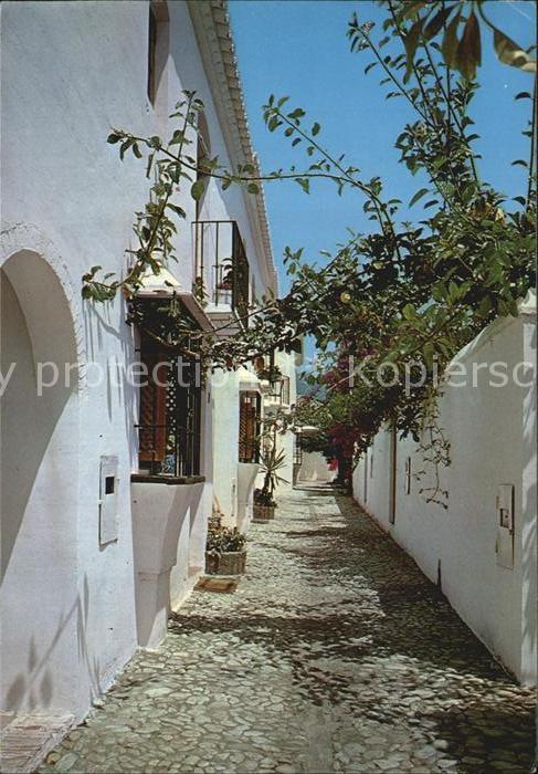 Fuengirola Pueblo Lopez Calle tipica