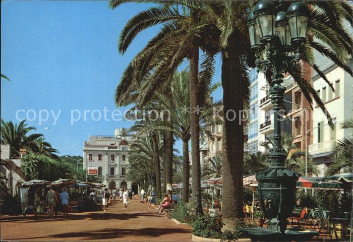 Lloret de Mar Fuente de Canaletas y Paseo Verdaguer
