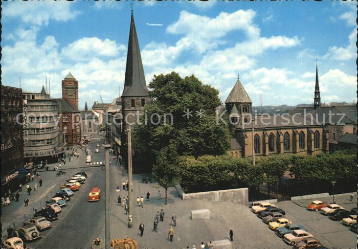 Essen Ruhr Kettwiger Strasse Muensterkirche