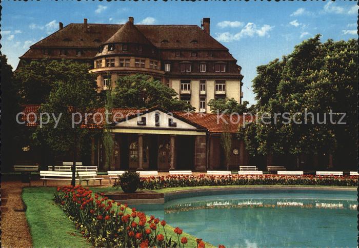 Bad Nauheim Grand Hotel mit Trinkkuranlage