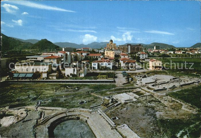 Montegrotto Terme Antica zona termale e panorama Antike Staetten