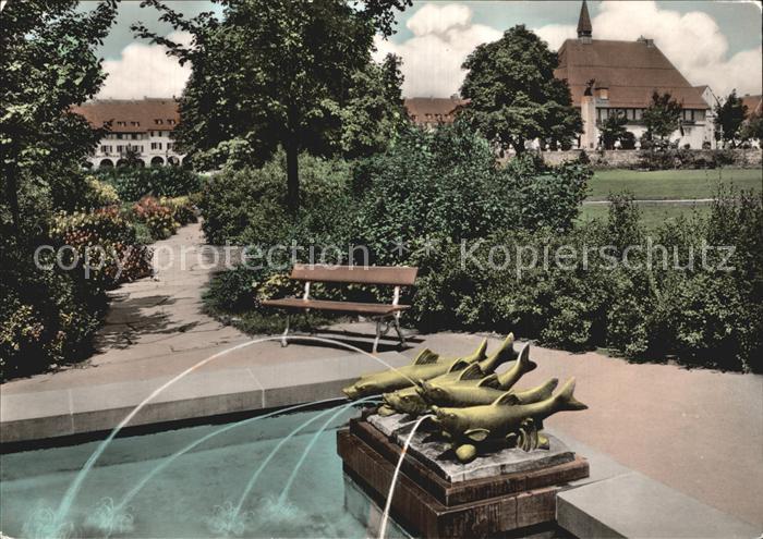 FREUDENSTADT BW Barbenbrunnen am Unteren Marktplatz