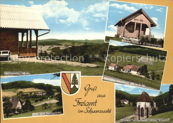 Freiamt Ankele Huette Huenersedel OT Tennenbach ehemaliges Kloster Schwarzwald
