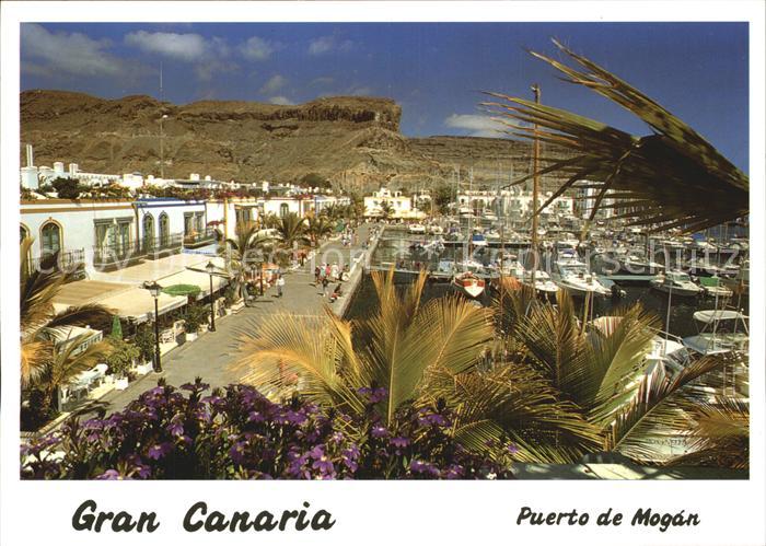 Mogan Puerto Hafen Promenade