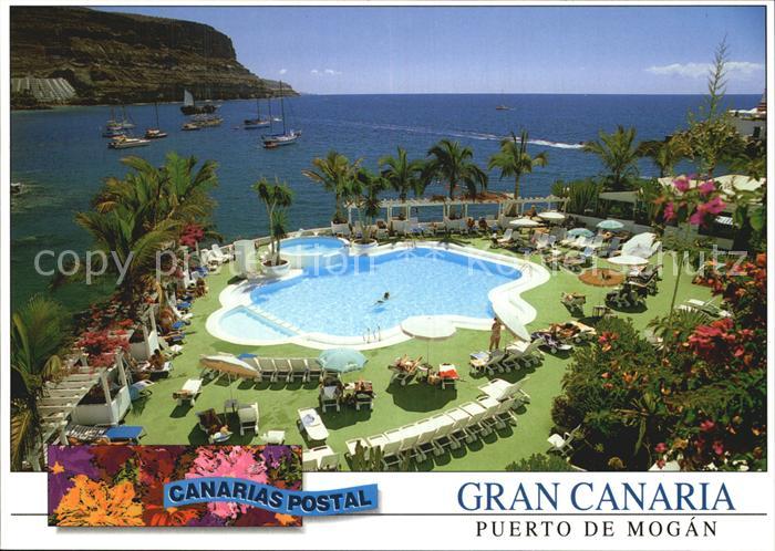 Mogan Hotelanlage Swimming Pool Meerblick Kueste