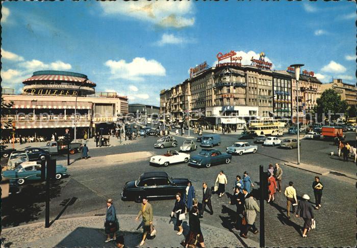 BERLIN  CITY Cafe Kranzler am Kurfuerstendamm Verkehr