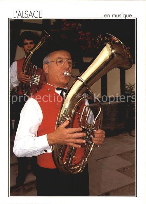 Strasbourg Alsace L'Alsace en musique Blasmusik Instrument