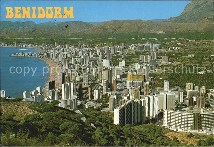 Benidorm Vista panoramica