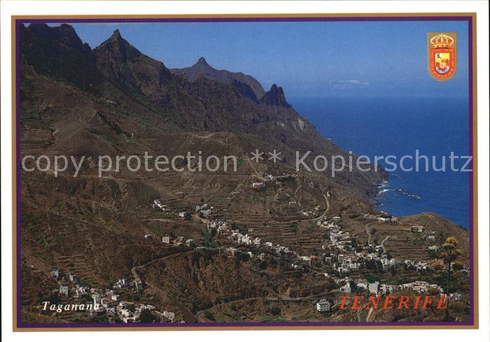 Taganana Panorama Kueste Berge