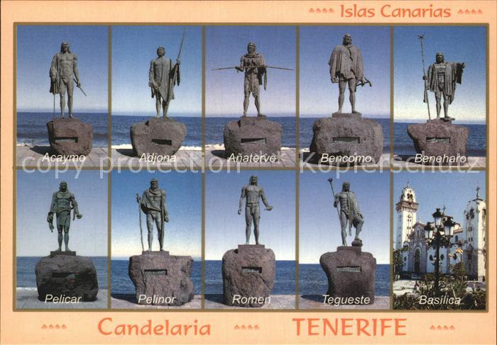 Candelaria Skulpturen Guanchen