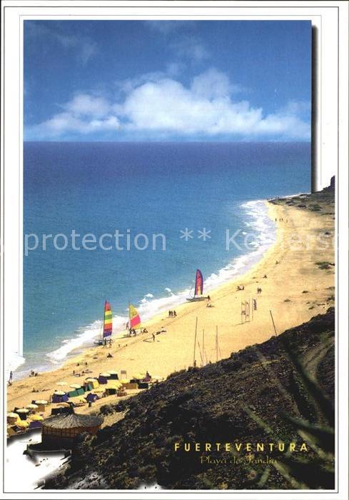 Playa de Jandia Vista desde el Hotel Robinson Esquinzo Strand