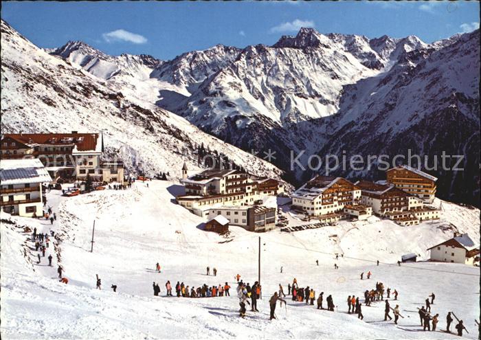 Hochsoelden Wintersportplatz oetztal Berghotels Alpenpanorama