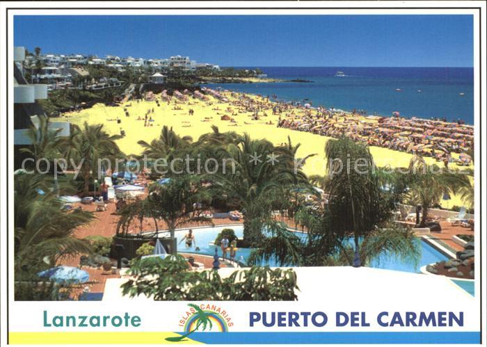 Puerto del Carmen Hotelanlage Swimming Pool Strand