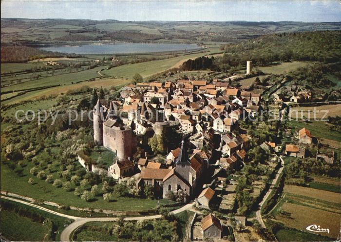 Chateauneuf Cote-d Or Vue generale aerienne