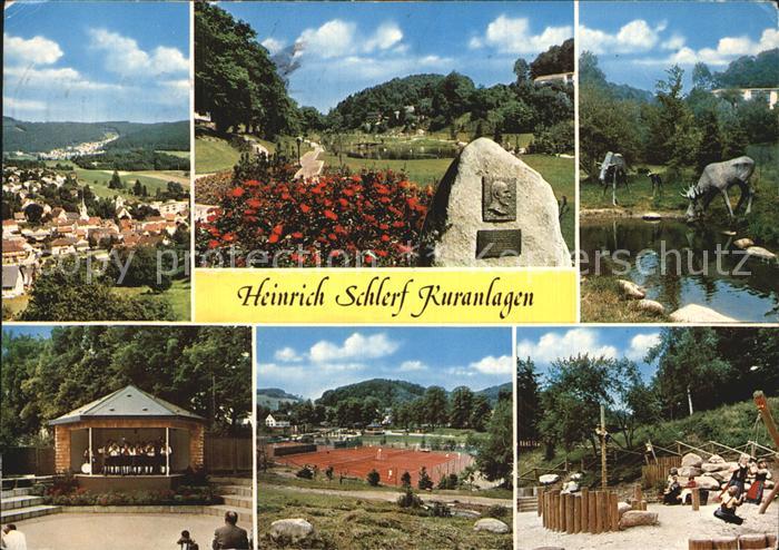 Wald-Michelbach Heinrich Schlerf Kuranlagen Pavillon Tennis Kinderspielplatz