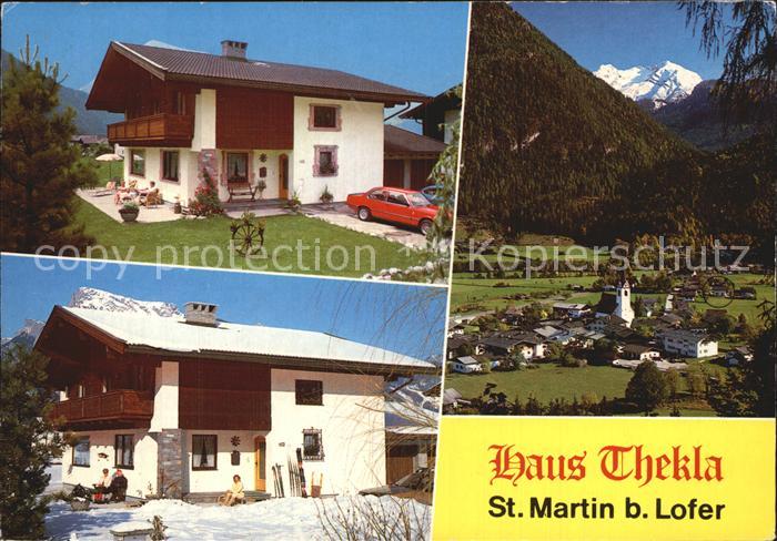 St Martin Lofer Ferienwohnungen Haus Thekla Loferer Steinberge