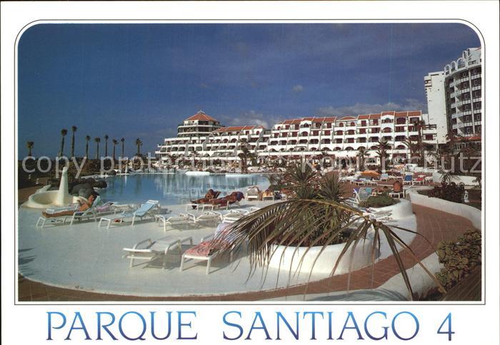 Playa de las Americas Parque Santiago 4 Hotelanlage Swimming Pool