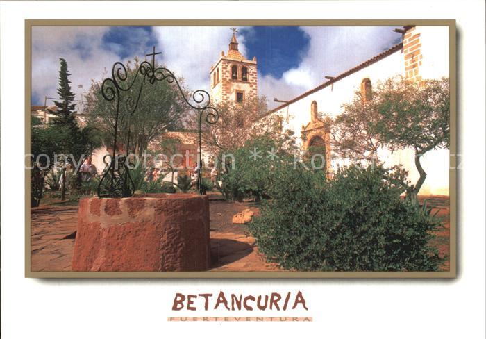 Betancuria Brunnen Kirche