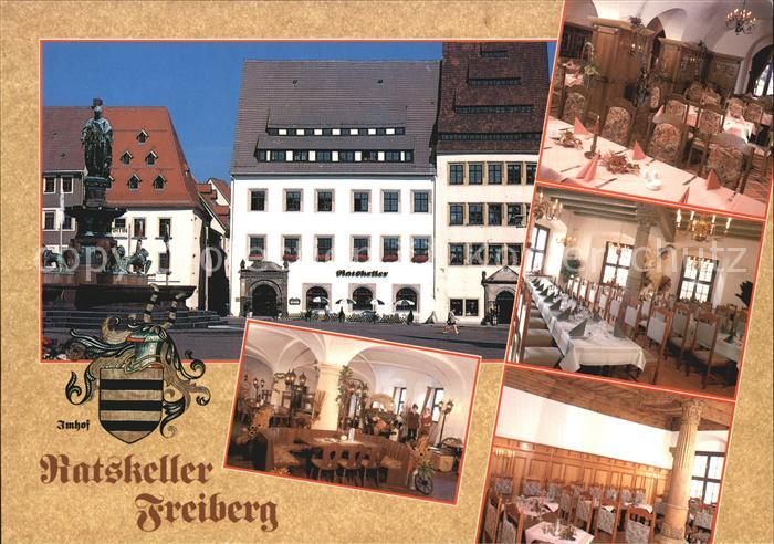 Freiberg Sachsen Ratskeller Restaurant Fuhrmann Ratstrinkstube Jagdzimmer