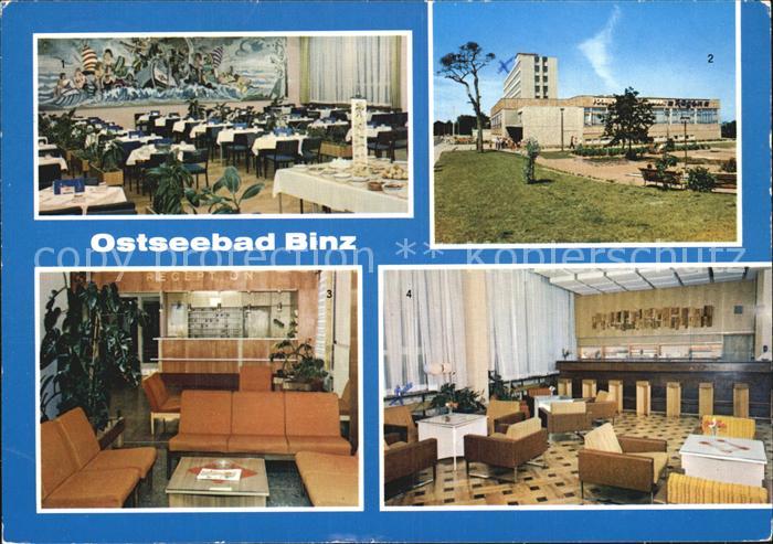 Binz Ruegen FDGB Urlauberrestaurant Ruegen