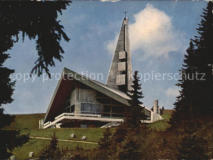 Feldberg Schwarzwald Kirche der Verklaerung Christi