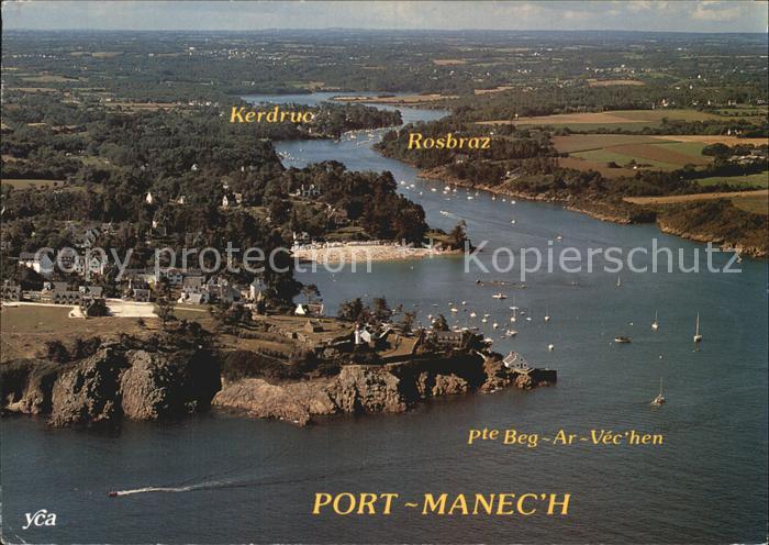 Port Manech La Bretagne Pittoresque