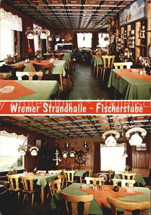 Wremen Strandhalle Fischerstube Strandturm