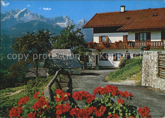 GARMISCH-PARTENKIRCHEN Bayern Berggasthof Pfeifferalm