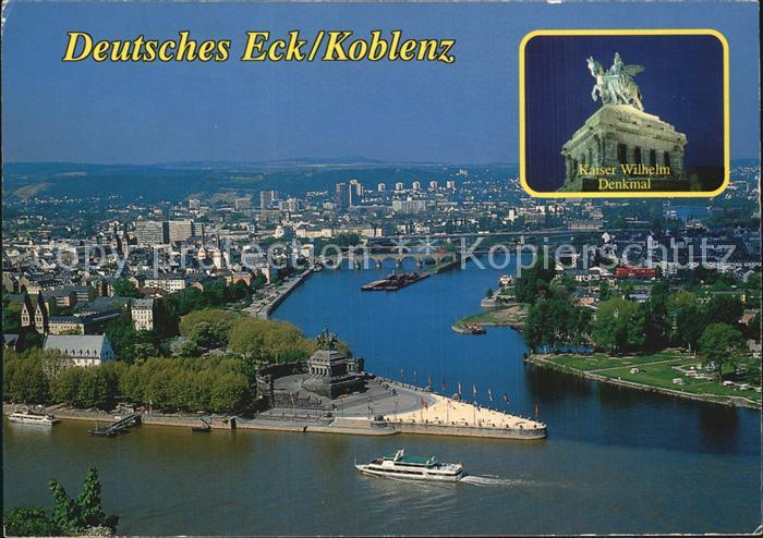 Koblenz Rhein Deutsches Eck