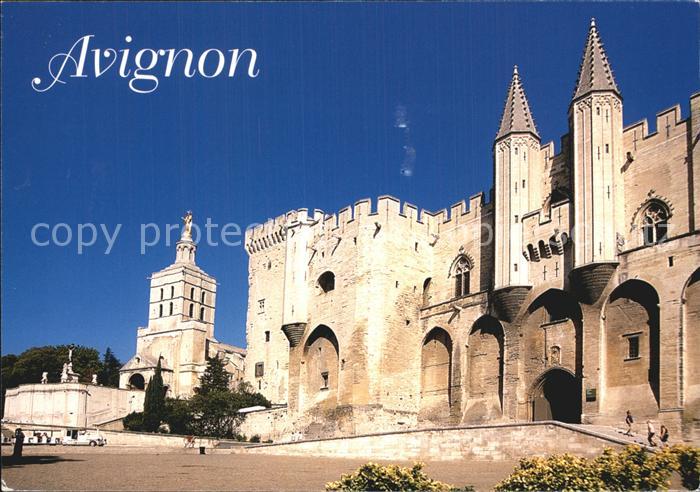 Avignon Vaucluse Notre Dame Papstpalast