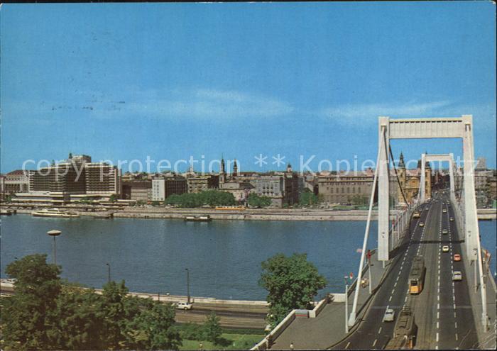 Budapest Stadtansicht Bruecke