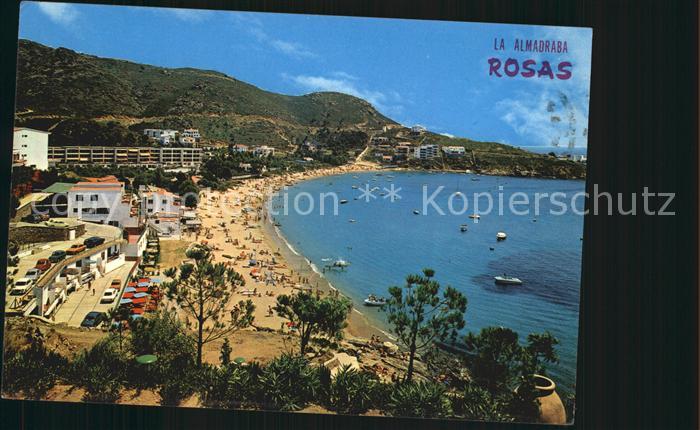 Rosas Costa Brava Cataluna Strand