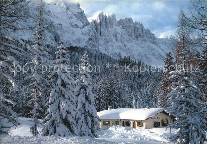 Karersee Suedtirol Cafe Restaurant Hubertusstube