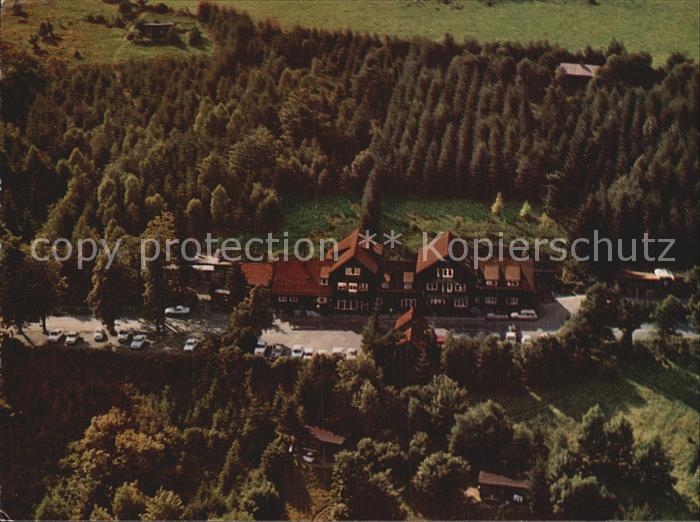 Bischofsheim Rhoen Fliegeraufnahme Rhoenhaeuschen Pension