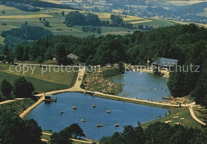 Rhoen Region Fliegeraufnahme Guckaisee am Pferdskopf