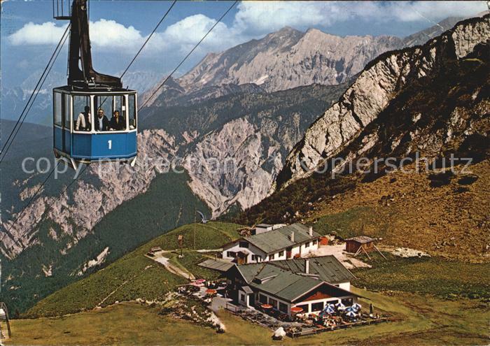 GARMISCH-PARTENKIRCHEN Bayern Seilbahn Hochalm
