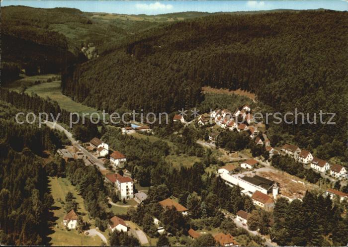 Heigenbruecken Fliegeraufnahme im Hochspessart