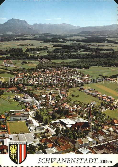 Schwanenstadt Fliegeraufnahme