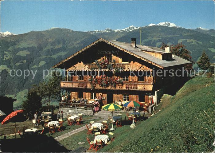 Zell Ziller Tirol Alpengasthof Enzianhof