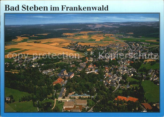 Bad Steben Fliegeraufnahme im Frankenwald