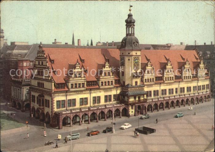 LEIPZIG Sachsen altes Rathaus