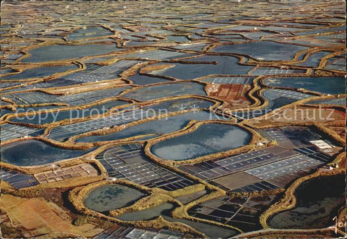 Guerande Marais Salants Fliegeraufnahme