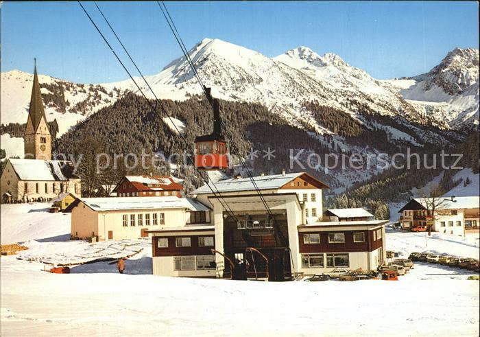 Mittelberg Kleinwalsertal mit Walmendingerhornbahn