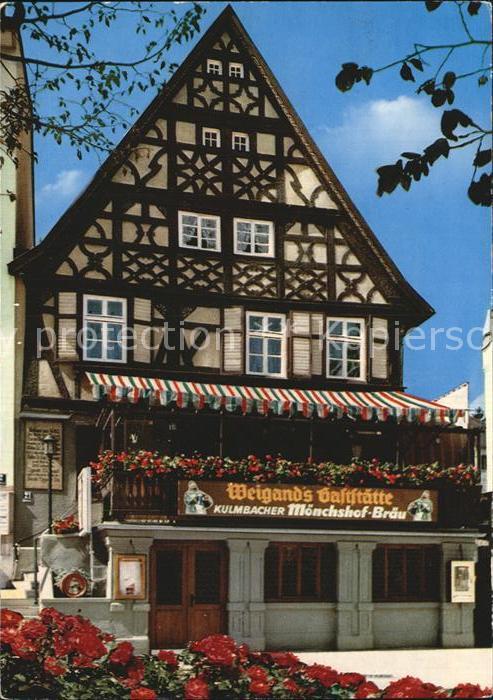 Bad Kissingen Welgands Gaststaette Fachwerkhaus