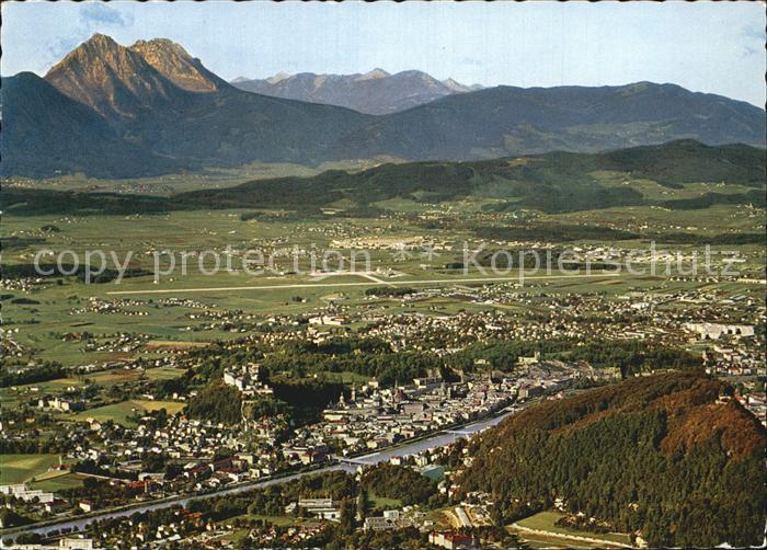 Salzburg Oesterreich Blick vom Gaisberg