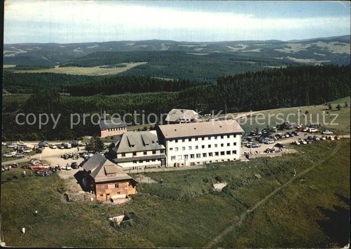 St Peter Schwarzwald Fliegeraufnahme Berhotel Kandel